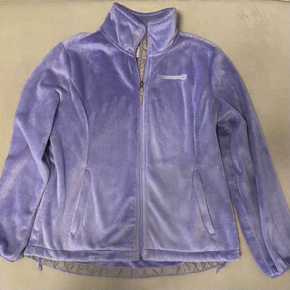 EUC Lavender Fleece Jacket